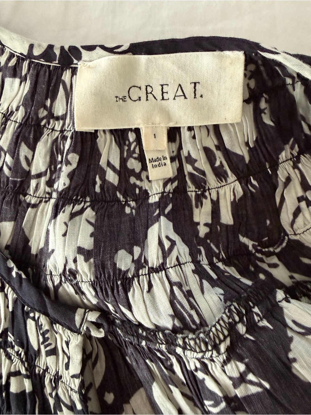 THE GREAT. Black Wide-Leg Trousers - Picture 5 of 5